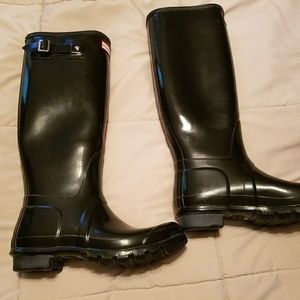 Hunter boots black